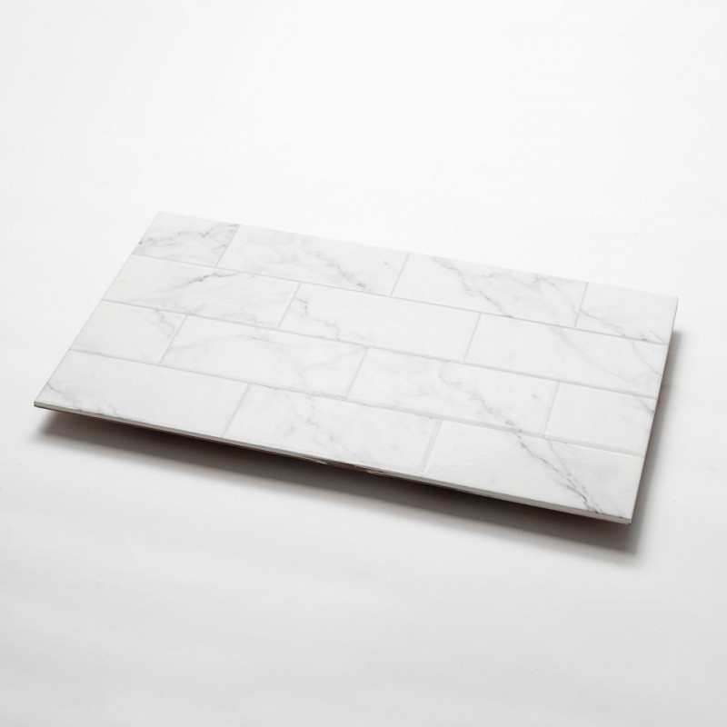 Caja ceramica Subway carrara 31 x 53cm 1ra calidad