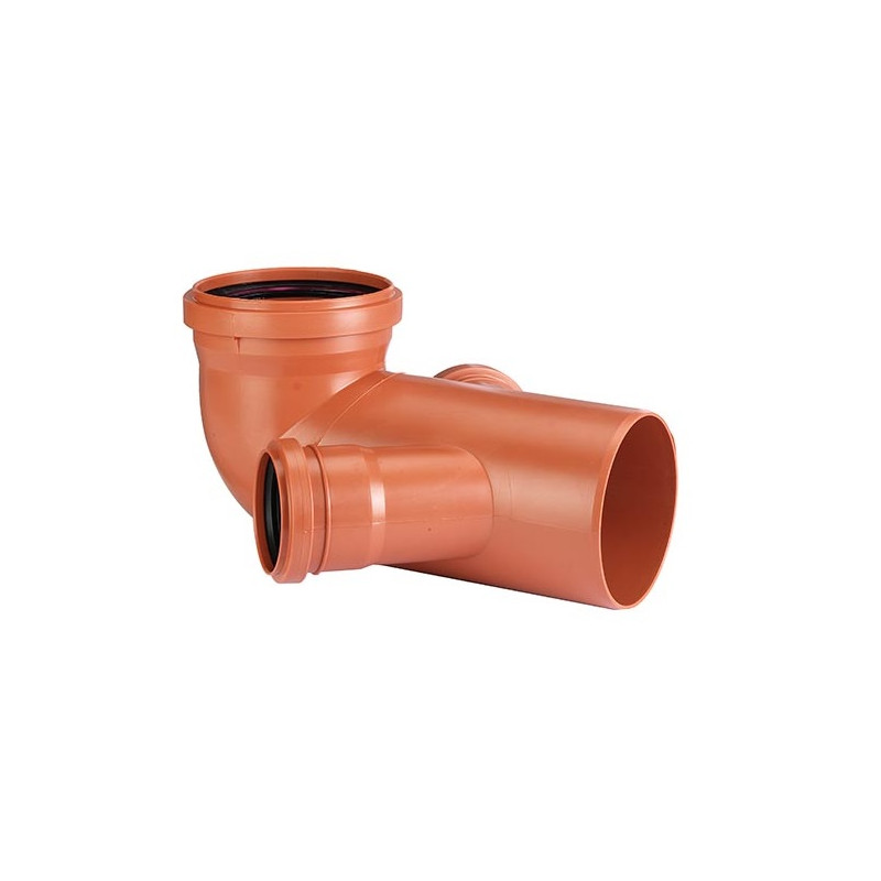 Boca acceso horizontal 2 acometidas 110 x 63 mm