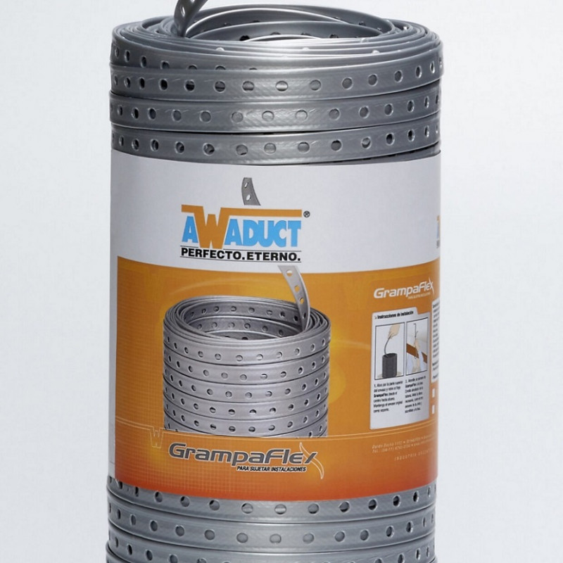 Rollo 100 mts cinta grampaflex 32 a 110mm ancho 14 mm