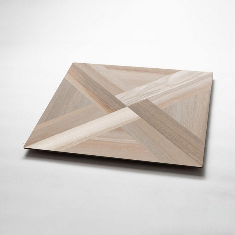 Caja ceramica Entramada marron 35 x 35cm 1ra calidad Lourdes