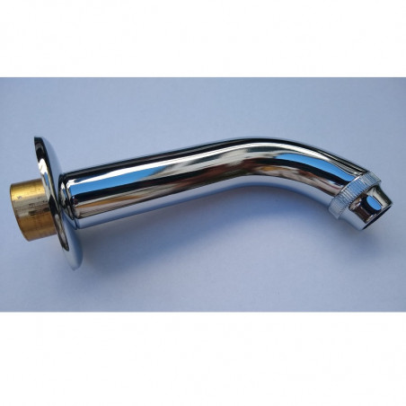 Pico para bañera cromado rosca hembra con aireador