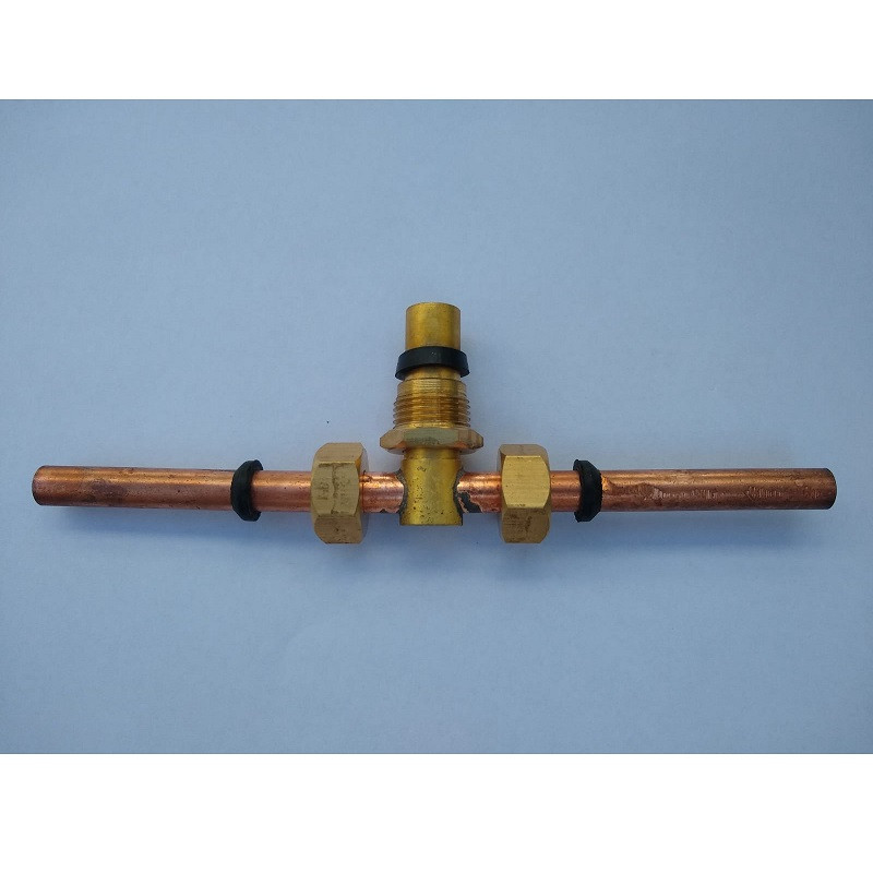 Ramal bronce 3/8" hembra para lavatorio completo