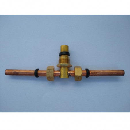 Ramal bronce 3/8" hembra para lavatorio completo