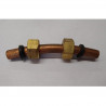 Conexion bronce 3/8" hembra para bidet completa