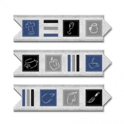 Guarda ceramica Traful gris...