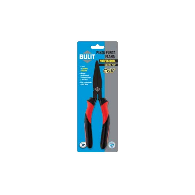 Pinza punta plana Serie 700 6" bulit