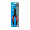 Pinza punta curva Serie 700 6" bulit