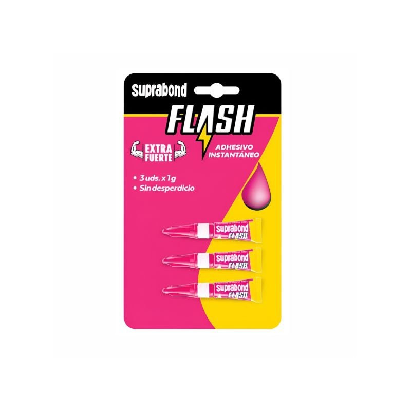 kit 3 adhesivos instantaneo 1 gr Suprabond simil la gotita