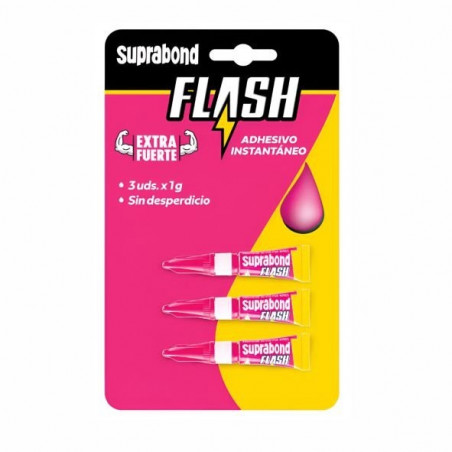 kit 3 adhesivos instantaneo 1 gr Suprabond simil la gotita