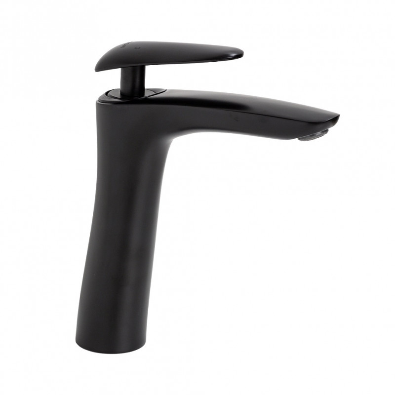griferia monocomando lavatorio Lima negro Mozart