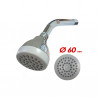 ducha con brazo ABS 6 cm anticalcareo Mozart