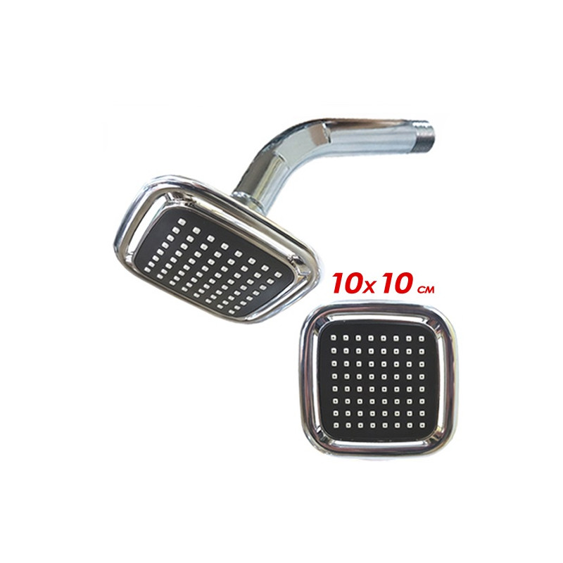 ducha con brazo marco anticalcareo Mozart