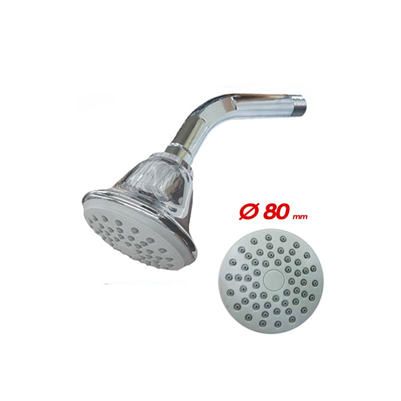 Ducha con brazo campana redonda Mozart