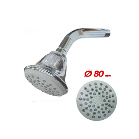 Ducha con brazo campana redonda Mozart