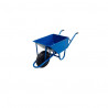 carretilla chapa 75 lts azul rueda maciza