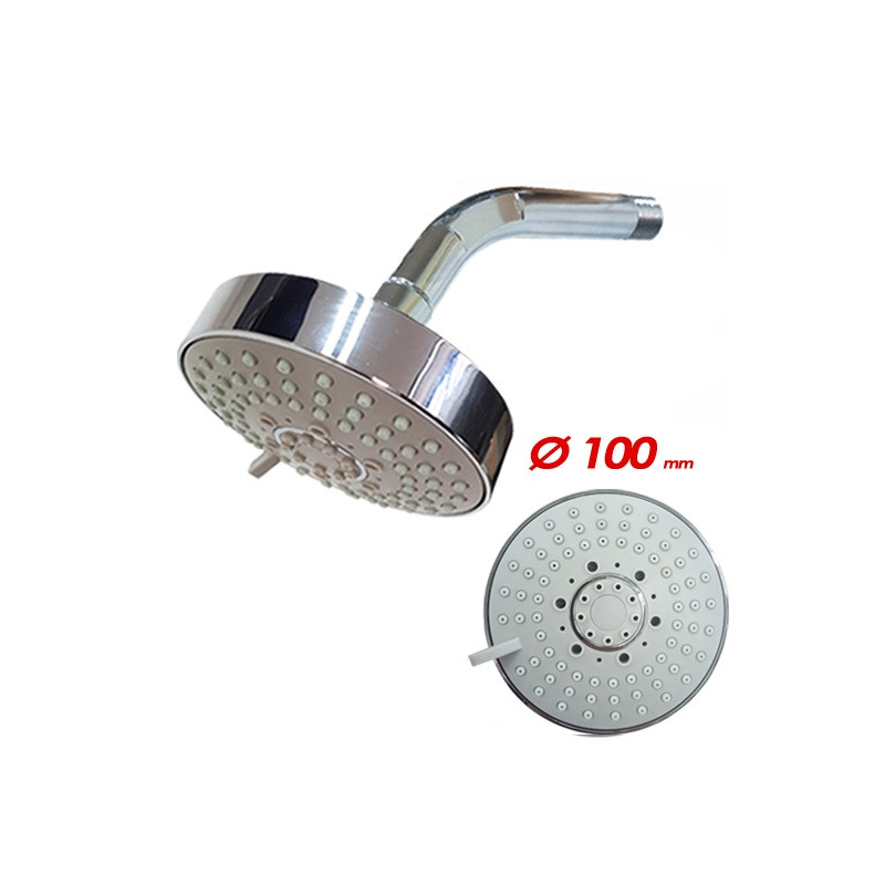 Ducha con brazo redonda Mozart