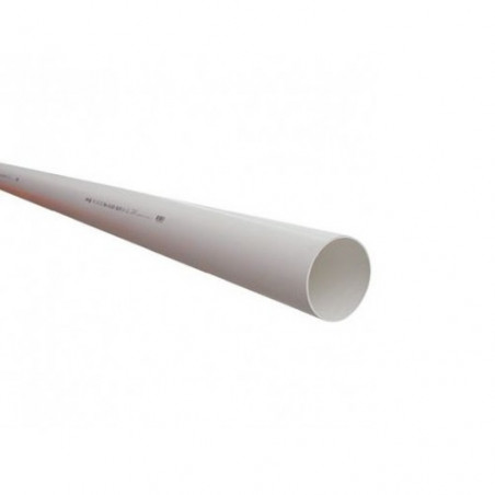Caño PVC 4mts 110mm espesor 2.8mm