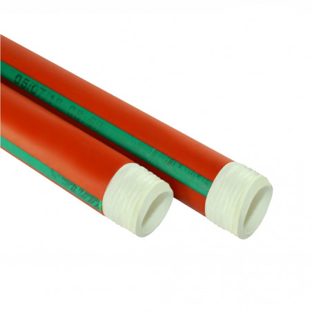 Caño bicapa 3/4" 6mts polipropileno Polimex