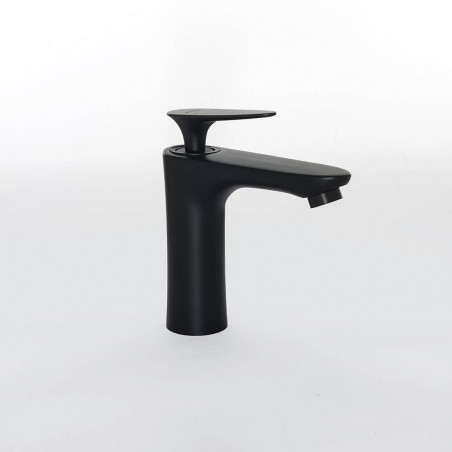 griferia monocomando lavatorio Kiev negro Mozart