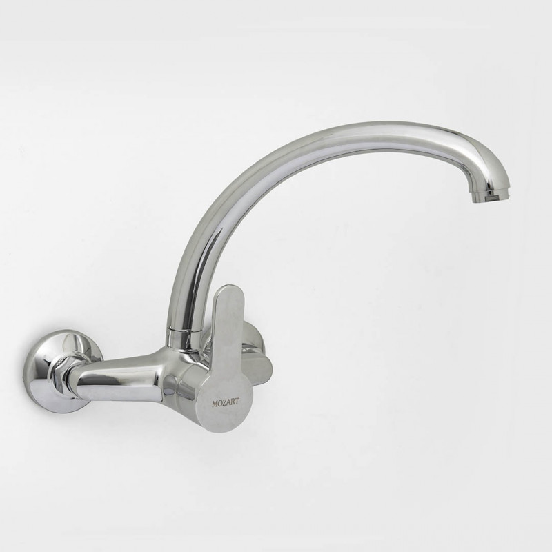 griferia monocomando pared pico cisne madrid Mozart