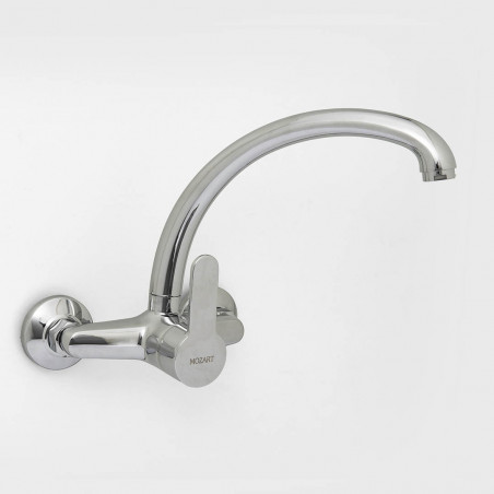 griferia monocomando pared pico cisne madrid Mozart