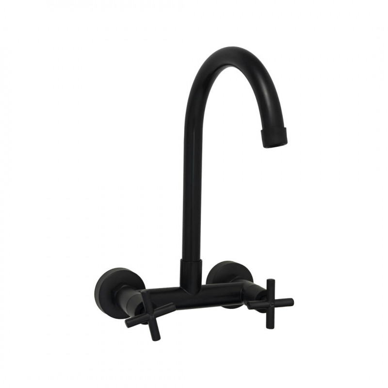 griferia pared mezcladora Texas negra Mozart