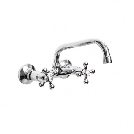 griferia pared mezcladora pico U madrid Mozart