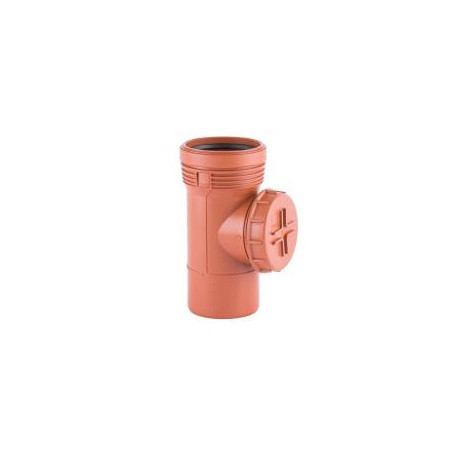 Caño camara 110mm Junta elastica