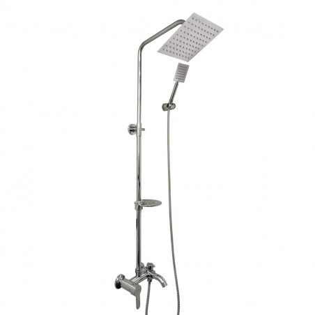 Set ducha monocomando boston cromo Mozart