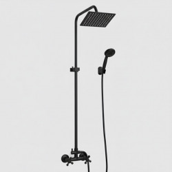 Set ducha clasica negro Mozart