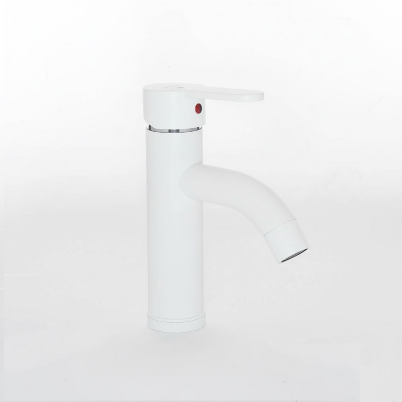 griferia monocomando lavatorio Phoenix blanco Mozart