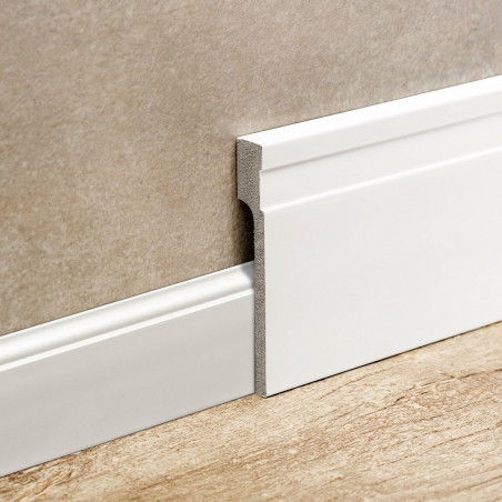 Zocalo Epsilon EPS Reforma blanco mate 2.44mts Atrim