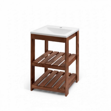 vanitory de pie madera natural 50cm RMA