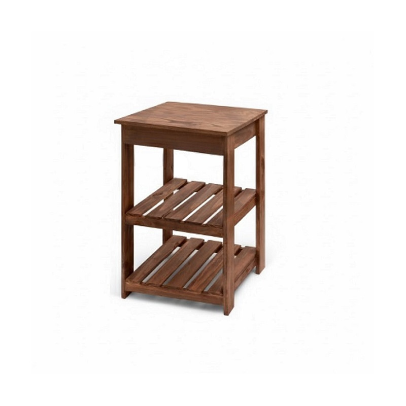 vanitory de pie madera natural 50cm con tapa RMA