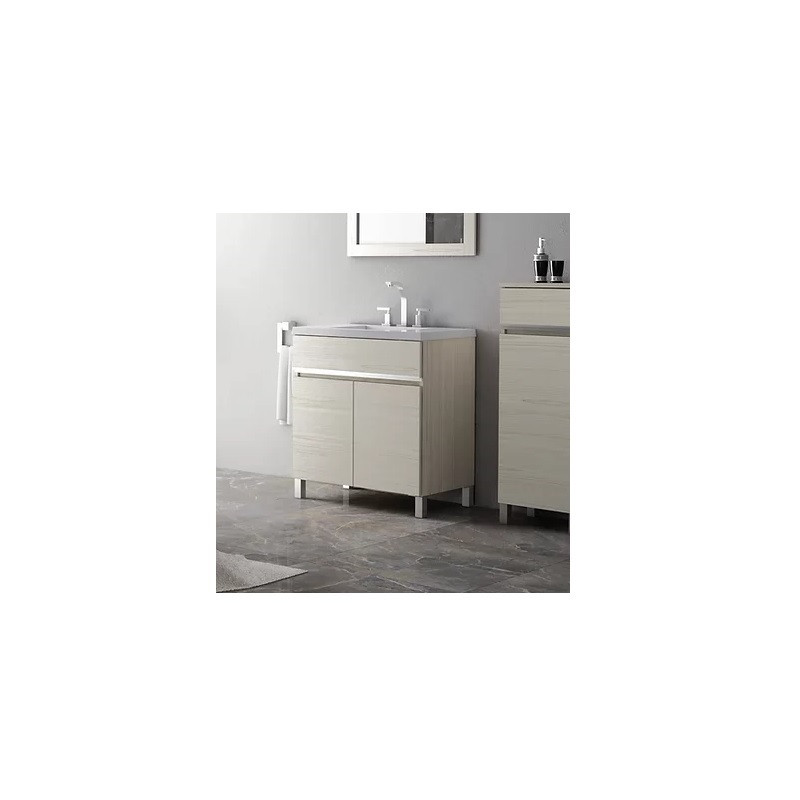 Vanitory 60 cm Vera blanco texturado Buona