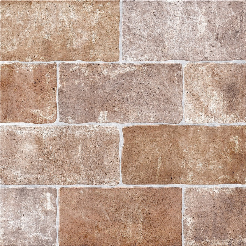 Caja ceramica Viña marron 43 x 43cm 1ra Salteña