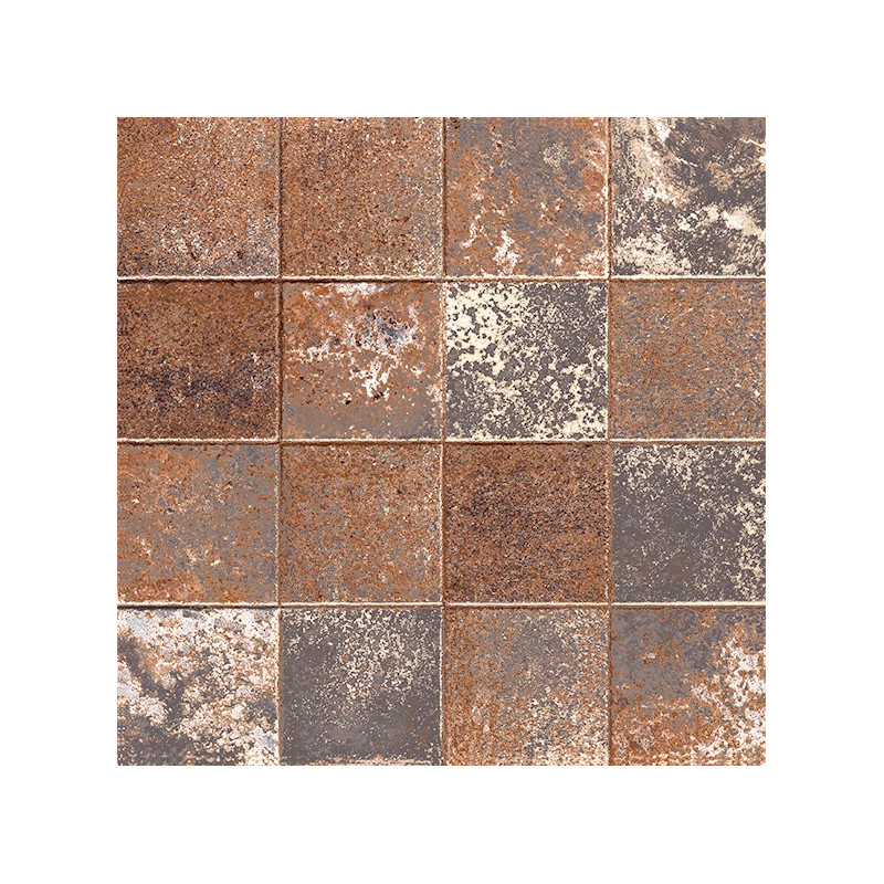 Caja ceramica candelaria oxido 43 x 43cm 1ra Salteña