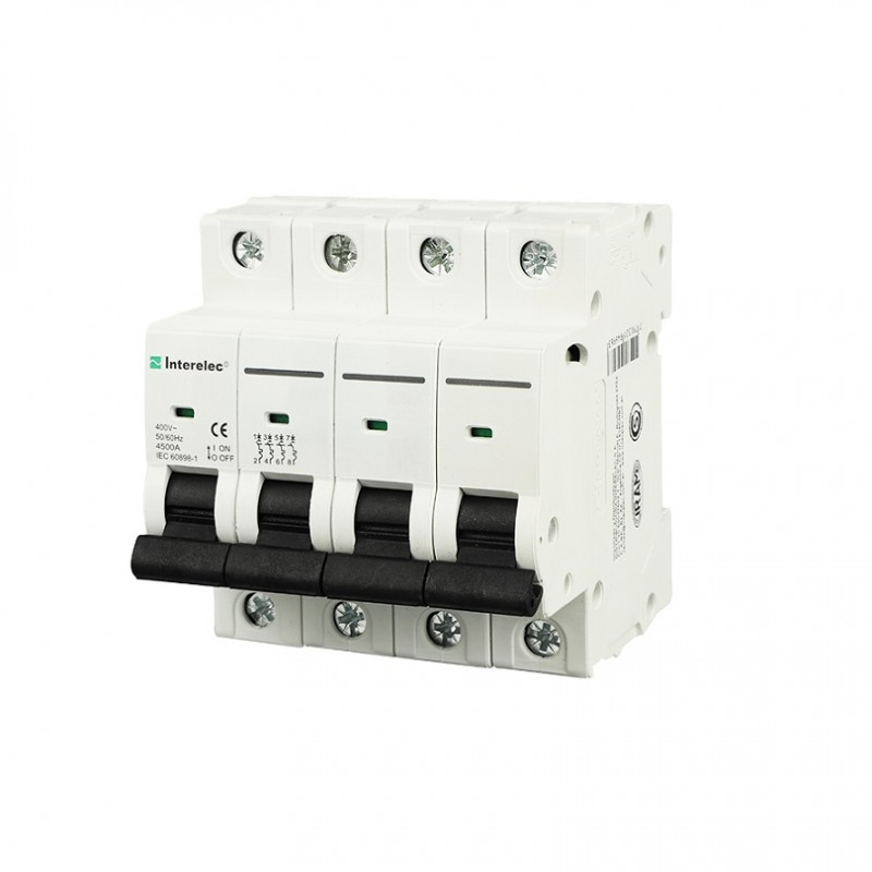 Interruptor termica tetrapolar 40A