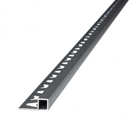 Guardacanto aluminio 10 x 10mm Quadra concreto Atrim