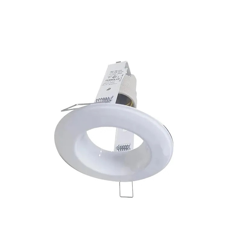 Spot de embutir fijo blanco E27 Ferrolux