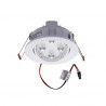 Spot de embutir LED 12W instar round sylvania