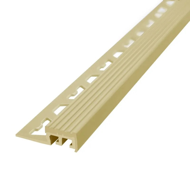 Protector de escalon PVC 10 x 18mm beige Atrim