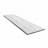 Varilla cielorraso PVC valencia 20 cm x 6 mts