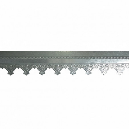 Cenefa decorativa galv Jorge 1ro 200 x 30 cm