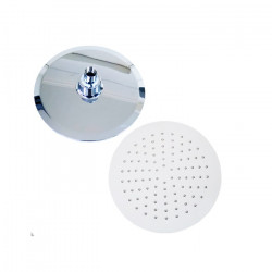 ducha ABS redonda 8" blanco...