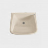 Pileta de lavadero MS 60 cm con fregadero beige