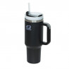 vaso termico negro 1.2 lts con tapa Lusqtoff