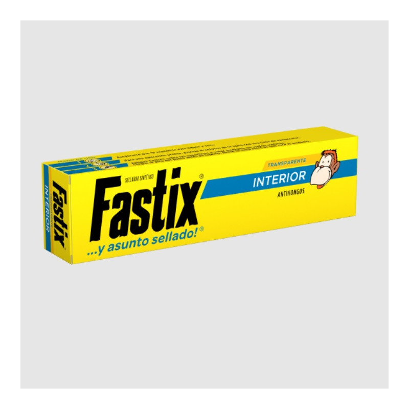 Sellador fastix transparente 25 grs poxipol
