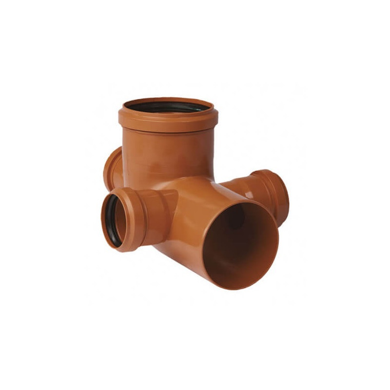 Boca acceso horizontal 3 acometidas 110 x 63