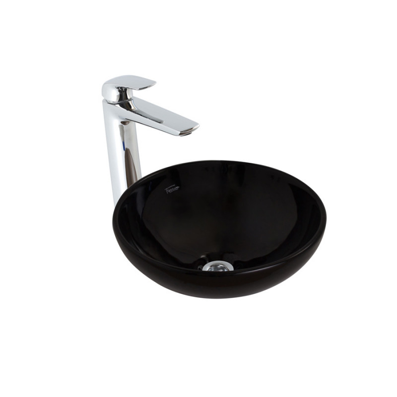 Bacha de apoyar Persis chica L17KF negro Ferrum